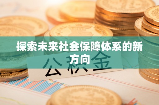 宜秀探索未来社会保障体系的新方向