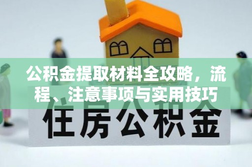 宜秀公积金提取材料全攻略，流程、注意事项与实用技巧