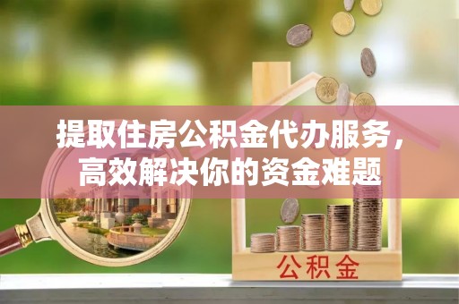 宜秀提取住房公积金代办服务，高效解决你的资金难题